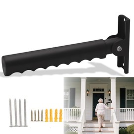 REROON Haltegriffe für die Wand, 23 cm, Klapphilfe, Griff für Senioren, ältere Menschen, Behinderte, verletzte Menschen, rutschfester Assistent, Griff für Tür/Treppen/Badezimmer/Dusche/Toliet