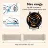 RosMank 22mm Braided Watch Band Compatible with Garmin Venu 3