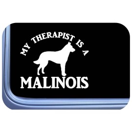 EZSTIK Belgian Malinois Sticker Therapist OS 563 6" dog Decal Sticker schutzhund