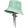Playshoes Unisex Rain Hat Southwester Rain Hat, Green Unlined
