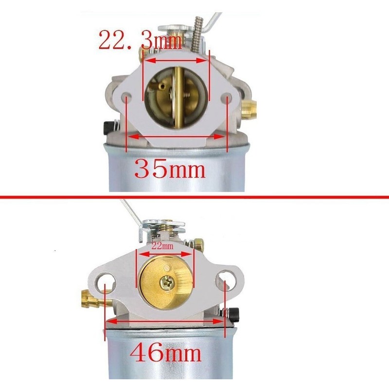 New Carburetor for Tecumseh Troy Bilt Horse Tillers H50 H60