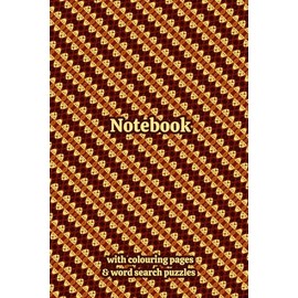 Crochet Granny Squares Themed Activity & Notebook: With Colouring Pages & Word Search Puzzles. An Organiser for Crocheters, Knitters, Yarn Lovers, ... Tracking, Sketching and Creative Ideas.