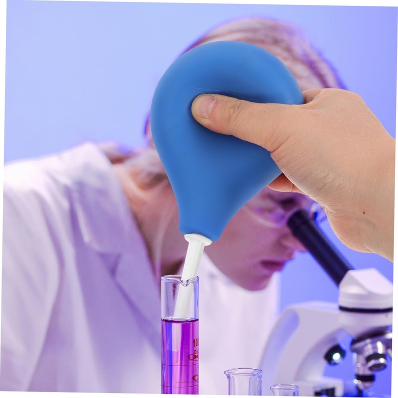 Healifty Suction Bulb Hand Squeeze Bulb Laboratory Device for Lab