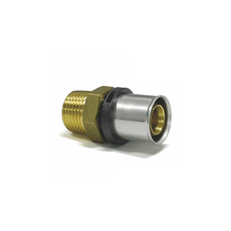 Sanpro THPRESS Press Fitting Transition Male Thread - Transition Nipple,