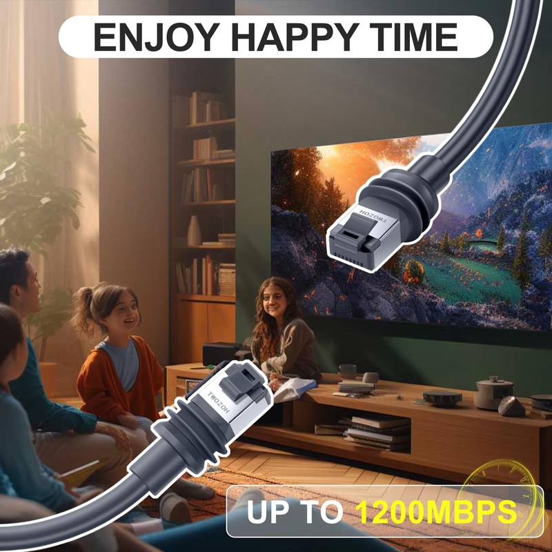 Twozoh Starlink Gen 3 Cable 200FT, Starlink Standard Gen 3