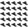 PATIKIL Suspension Pipe Clamps 1/2 Inch, 25 Pack Standard Tubing