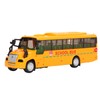 School Bus Model Yellow Die Casting Alloy Openable Door Realistic