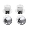 Eagle Dually Wheel Rim Chrome Center Cap Set 3108-06 3109-06