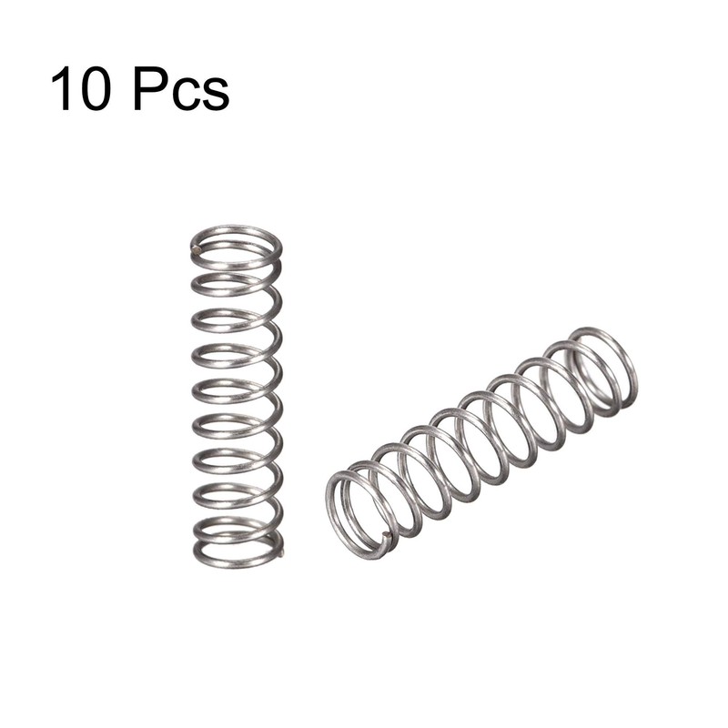 sourcing map Compression Spring 4 mm x 0.4 mm x