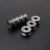 SING F LTD 20Pcs U624ZZ Mini U Deep-Groove Ball Bearings