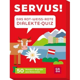 Servus! The Red-White-Red Dialect Quiz: 50 Dialect Terms from Austria. Original Gift for Austria Fans