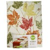 Food Network Thanksgiving Autumn Maple Leaves Reversible Fall Table Runner