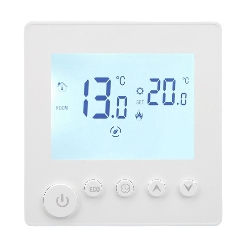 Digital Thermostat LCD Display Timing Temperature Controller for Heating