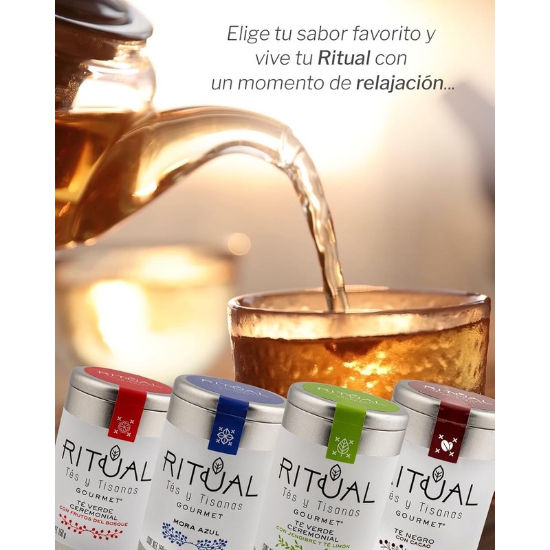 Té verde con frutos del bosque – Ritual Gourmet 150