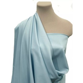 PONGEE LINING FABRIC NEW  BLUE   60" BRIDAL  DECOR,COSTUME,