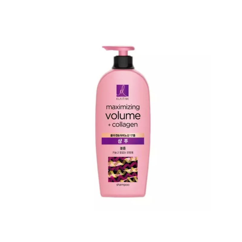 Elastine 엘라스틴샴푸 콜라겐 볼륨 샴푸 680ml 2개 Elastine Shampoo Collagen
