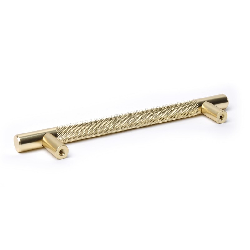 BSM Marketing Knurled T Bar Gold Modern Kitchen Cupboard Cabinet