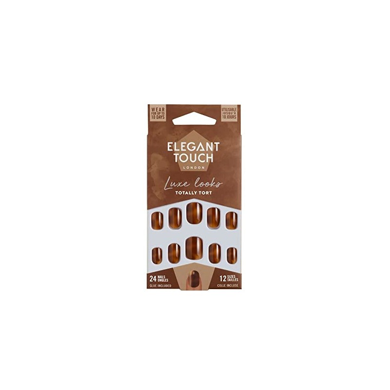 Elegant Touch ET Luxe Looks Totally Tort, One Size, Brown