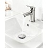 BOTEMY Polished Bathroom Sink Drain Kit with Flexible Sink Drain