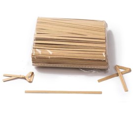 Wrapping Tie, Kraft Paper, Twist Tie Binding Paper, For Bread Bag Wrapping, Wire Tie, Decorative Material, Iron Wai, Wire Tie, Approximately 500 Pieces, Handmade, For Wrapping (3.1 inches (8 cm)