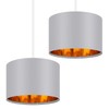 Weewooday 2 Pcs Fabric Drum Light Shade Large Modern Drum