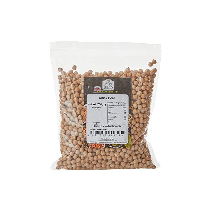 Old India Chick Peas 750g
