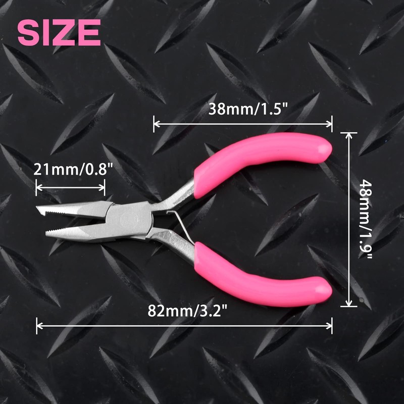 SPEEDWOX Split Ring Pliers 3 Inches Jump Ring Opener Ring