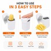 French Fry Cutter for Potatoes & Vegetables – Stainless Steel