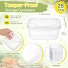 Yiyiring 25 Pack 8 oz Tamper Proof Containers with Lid