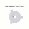 Fenteer 10 Pieces Lamp Shade Reducer Rings,Lampshade Rings Converter,Lamp Accessories,Light