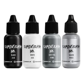 Kamenskaya Alcohol Ink Set #14: Matched Color Combination of Alcohol Inks, 4 pcs. 0.51 fl oz (15 ml) Each