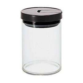 HARIO MCN-200B Coffee Canister, M, Black