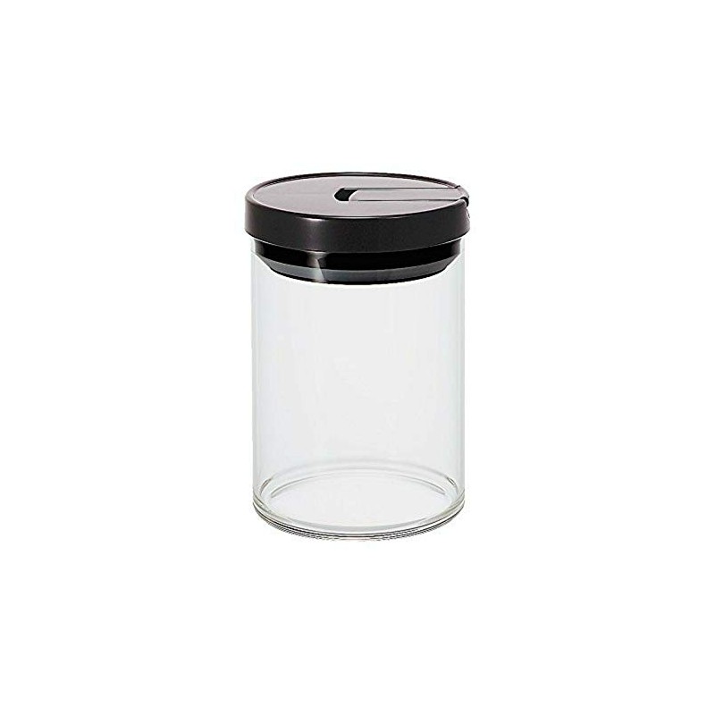 HARIO MCN-200B Coffee Canister, M, Black