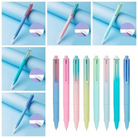 교체 가능한 잉크 캡슐 열 지우기 만년필 자세 교정 캘리그래피 펜 프레스 0.38mm 그라데이션 [08 05] Replaceable Ink Capsule Heat Erasable Fountain Pen Posture Correction Calligraphy Pen Press 0.38mm Gradient [08 05]