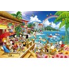 Epoch 1053 Piece Jigsaw Puzzle, Peanuts Beach Resort, Super Small