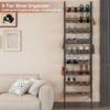 UMDONX 9 Layer Shoe Rack for 18 Pairs Shoes, Freestanding