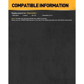 KAC - 321mm Front Brake Kit for Front for:2010-2015 Camaro, (12.64" Rotor) Disc Brake Rotors Ceramic Brakes Pads,6pcs,55174 D1404