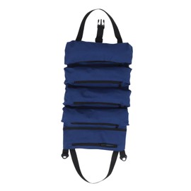 SHINEOFI Canvas Rolling Tool Bag for Car Electricians Portable Tool Carrier with Multiple Pockets Durable Canvas Material for Easy Organization