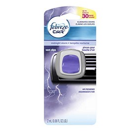 FEBREZE CAR CLIPS MIDNIGHT STORM 1CT SIDECAP