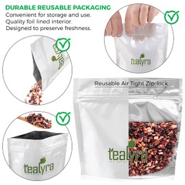 Tealyra - Pina Colada Cocktail Tea - Coconut Hibiscus Fruit Tea - Herbal and Fruity Loose Leaf Tea - Caffeine-Free - Hot & Iced Tea - Vitamines Rich - Healthy - All Natural - 220g (8-ounce)