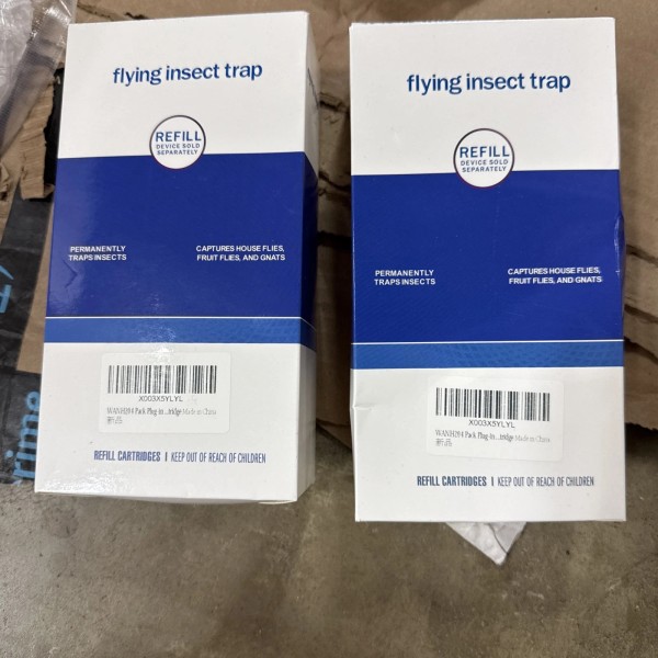 Unbranded 2 Flying Insect Trap Refills, Indoor, Compatible with Zevo,
