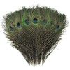 FFDHWU 25 Pieces Of Peacock Feathers, Home Decoration, Diy Handicraft