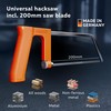 Presch Junior Hacksaw 200mm - with Universal Saw Blade for