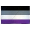 Flags Importer Asexual 3x5ft Poly Flag, Multi