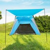 8.2'x8.2' Pop Up Canopy, 2023 Upgraded Outdoor Canopy, Portable Instant