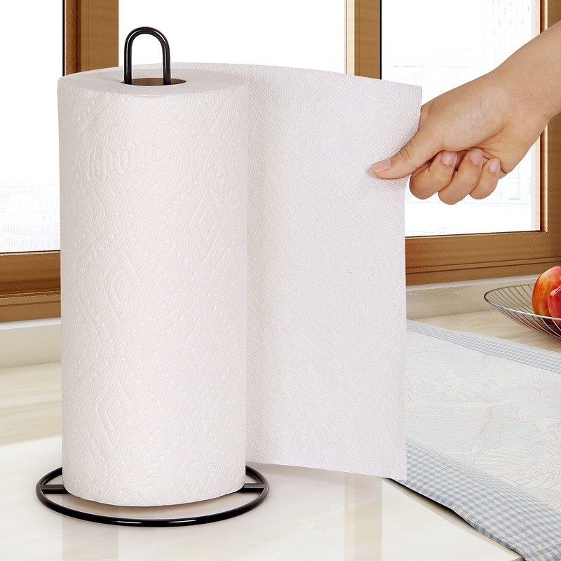 Kitchen Roll Holder Free Standing, OBODING, Paper Towel Holder Countertop,