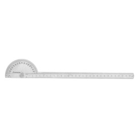 Angle Protractor 0‑180 Degree 2 Arm Finder Stainless Steel Woodworking Ruler Measure Tool 250mm