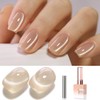 Double Rhythm 15ML Glass Cat Eye Gel Polish with Magnet