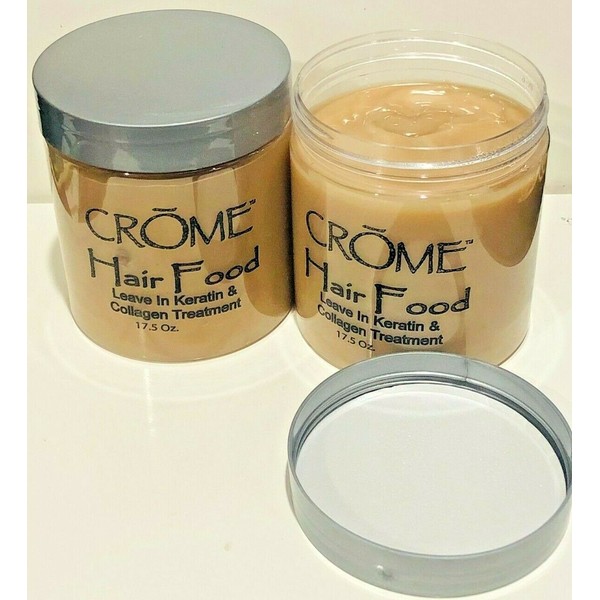 CROME X2 Hair Food Leave In Treatment With Keratin &