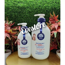 Baby Secret Milk Amino Acids Shower Gel 1000ml & Baby Milk 400ml